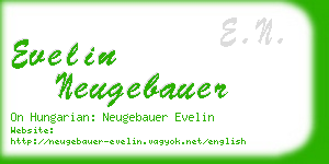 evelin neugebauer business card